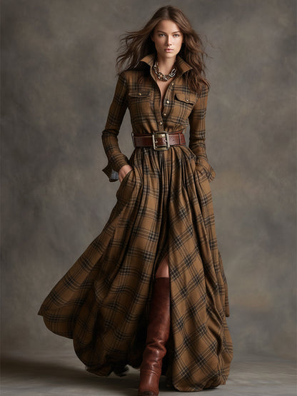 Evelyn | Vestido Camisa Clásico Elegante