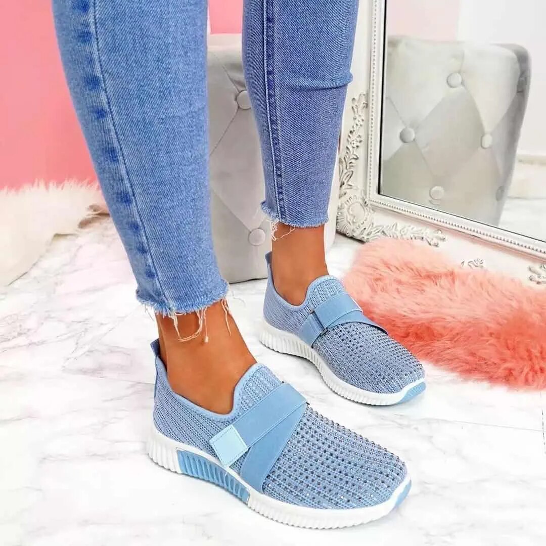 Vortex - Zapatos transpirables con velcro y suela amortiguada