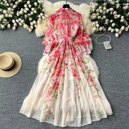 Lucy | Vestido de Verano Floral Boho