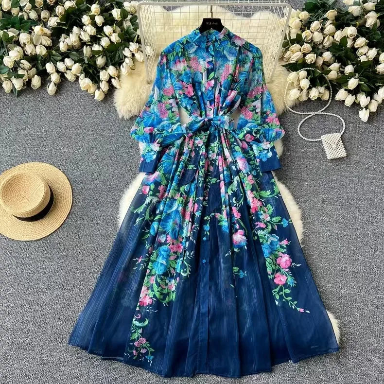 Lucy | Vestido de Verano Floral Bohemio