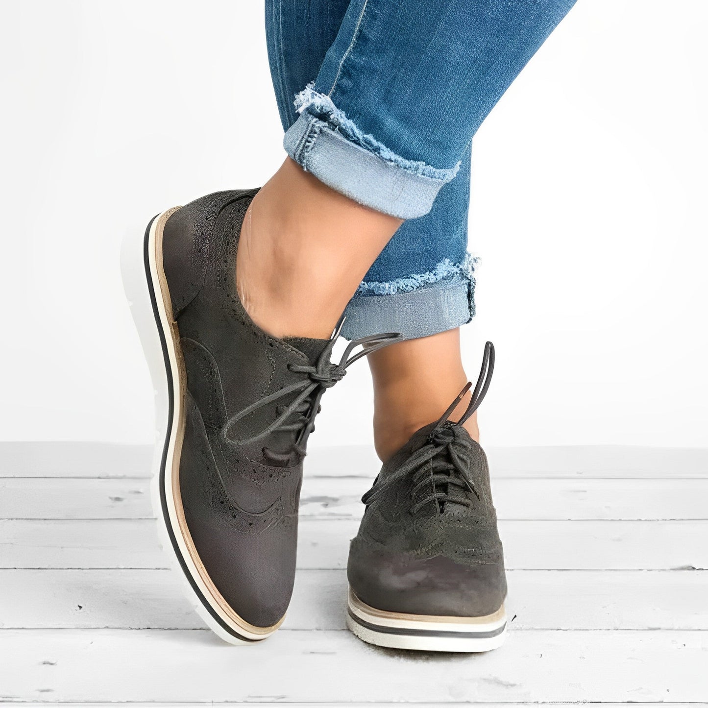 Sloane - Zapatos Oxford con Cordones y Corte