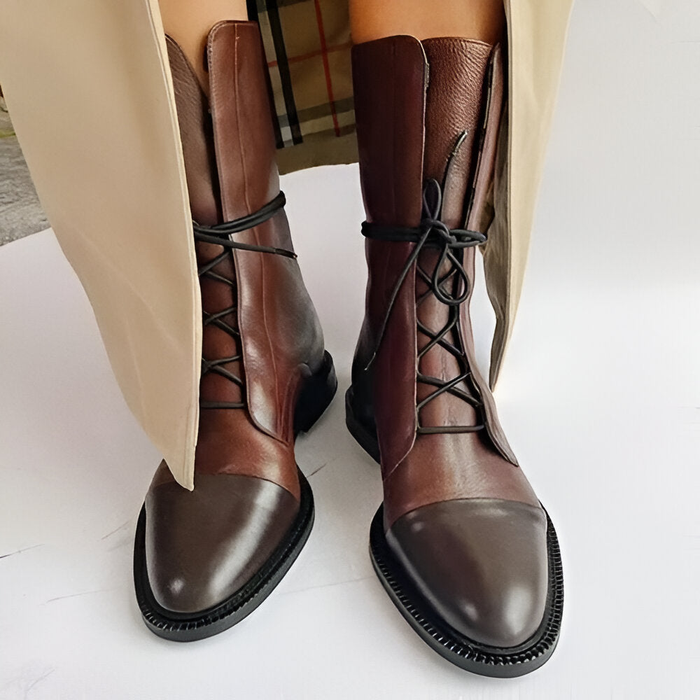 Isabella™ - Elegantes Botas con Tacón en PU
