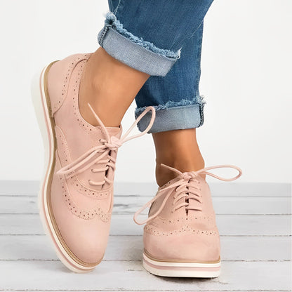 Sloane - Zapatos Oxford con Cordones y Recortes
