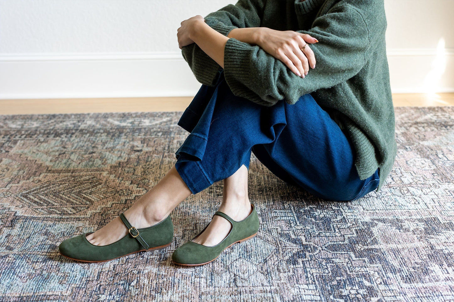 Elena – Mules Mary Jane en Ante