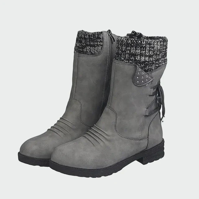 Botines elegantes de ante