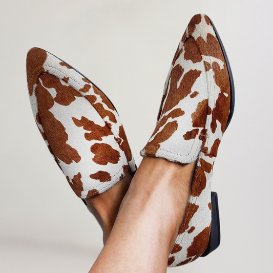 LEONA | MOCASINES ELEGANTES CON TACÓN BAJO