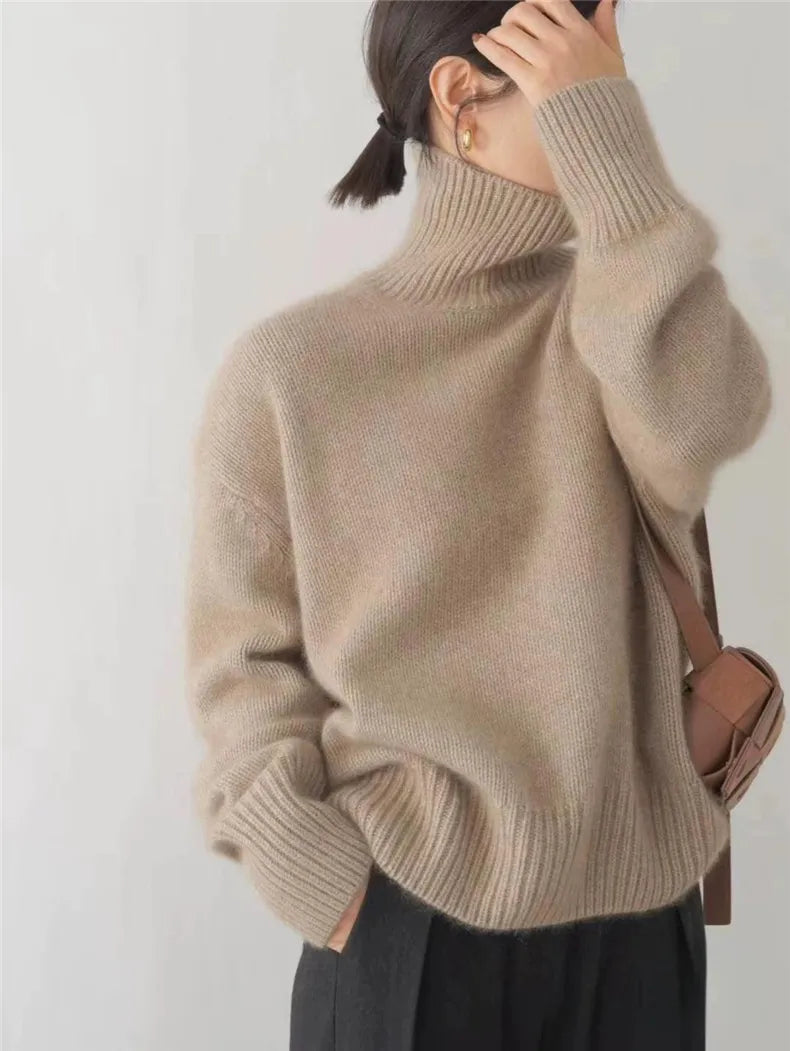 Marianne™ | Suéter de Cuello Alto Luxe