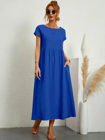 Gabrielle™ | Vestido Midi Fluido Elegante y Atemporal