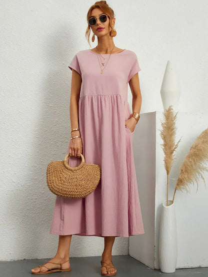 Gabrielle™ | Vestido Midi Fluido Elegante y Atemporal