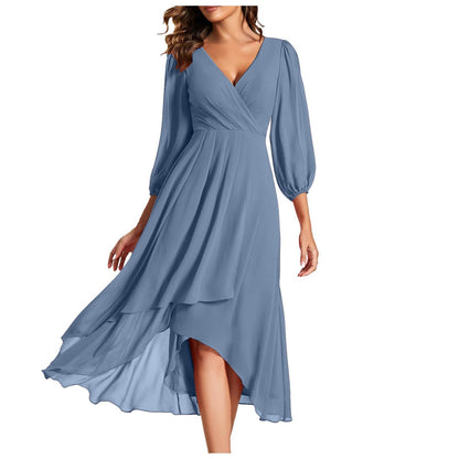 Linda – Vestido Elegante con Escote en V