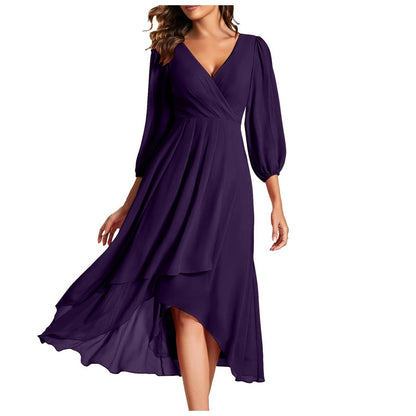 Linda – Vestido Elegante con Escote en V