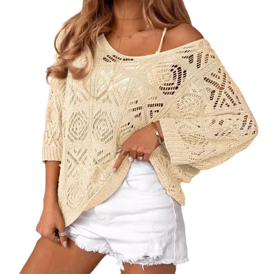 Gabrielle – Suéter de Crochet