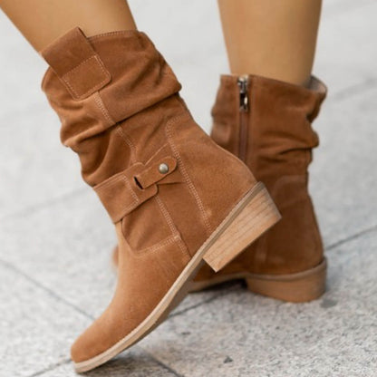 Botas de Terciopelo Suave al Tacto