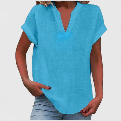 Xavinah | Blusa V-Cuello Cómoda