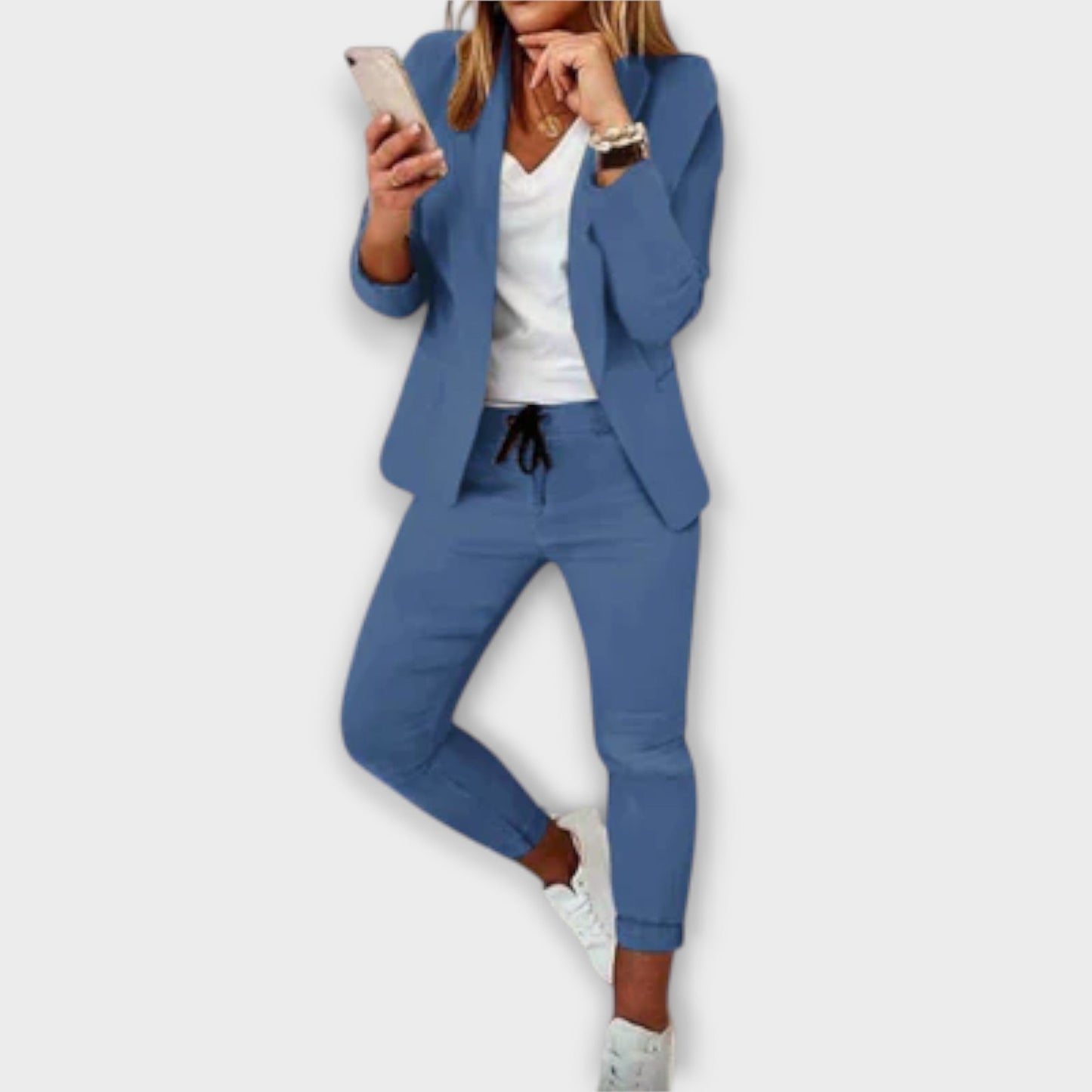 Sophia – Conjunto de blazer elegante y cómodo