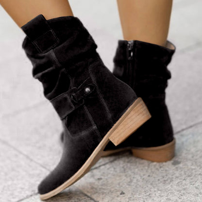 Botas de Terciopelo Suave al Tacto