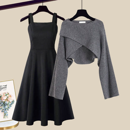 ALICE – CONJUNTO DE VESTIDO ELEGANTE DE 2 PIEZAS
