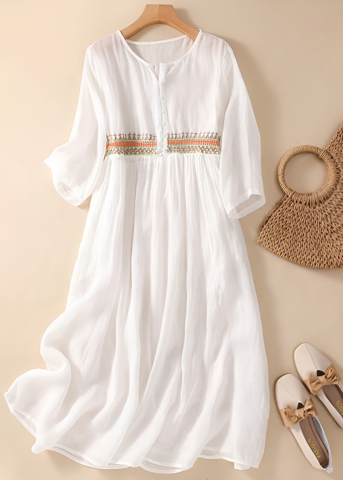 Jane | Vestido Bordado