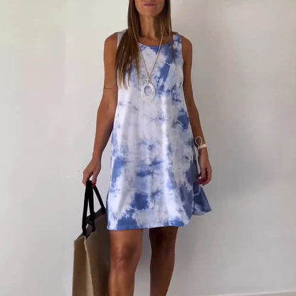 Rosalie | Vestido Casual Sin Mangas de Lujo