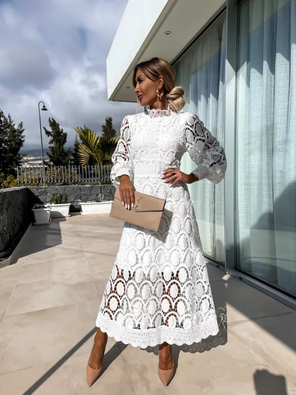 Charlize™ - Vestido de encaje romántico