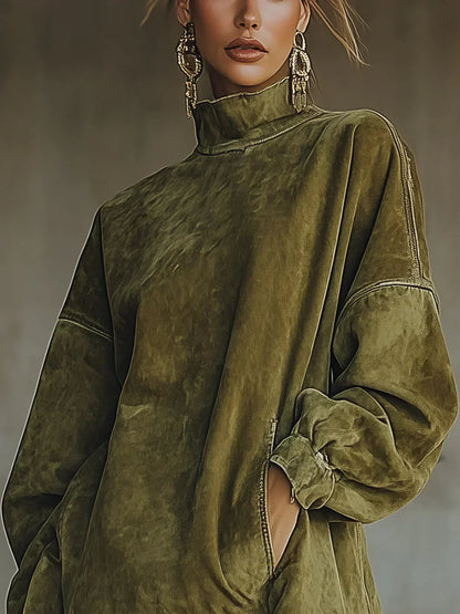 Amarinda | Sudadera Oversize con Detalle de Flecos
