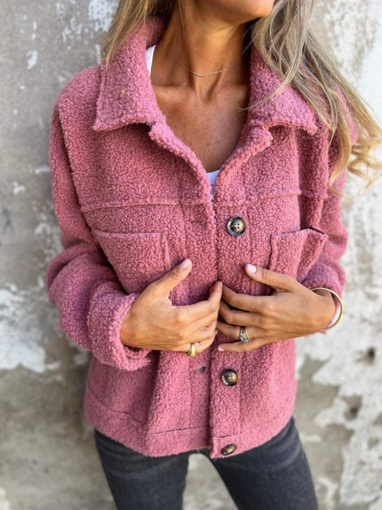 CHAQUETA SANDRA COZY SHERPA