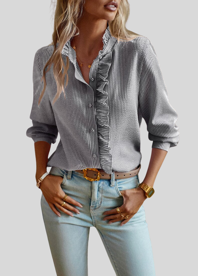 Addison™ - Elegante Blusa Hecha a Mano