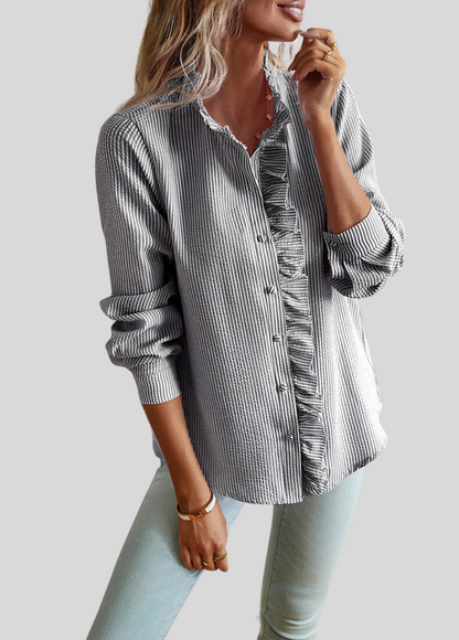 Addison™ - Elegante Blusa Hecha a Mano