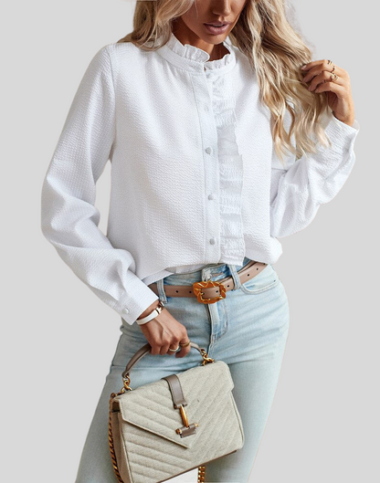 Addison™ - Elegante Blusa Hecha a Mano