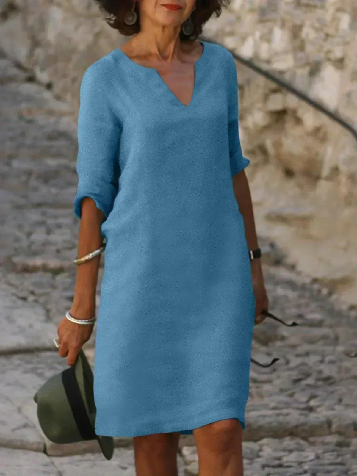 Emery – Vestido Elegante y Refinado que Cubre el Abdomen