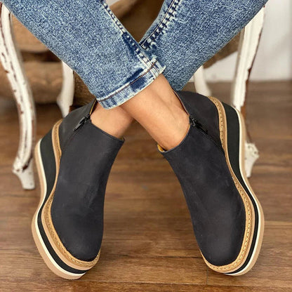 Botas de Cuero Elegantes Slim-Fit