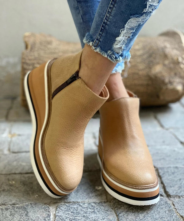 Botas Elegantes de Cuero Slim-Fit
