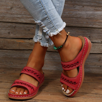 Alyssons - Sandalias ortopédicas cómodas para mujeres