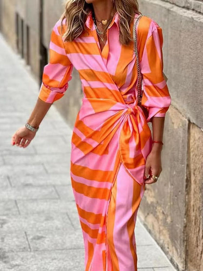 Aurora – Vestido Fluido de Radiante Vitalidad