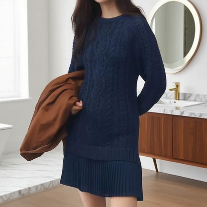 Gaëlle™ | Vestido de Suéter Único