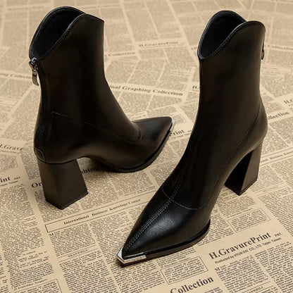 Tacones de Cuero Relax