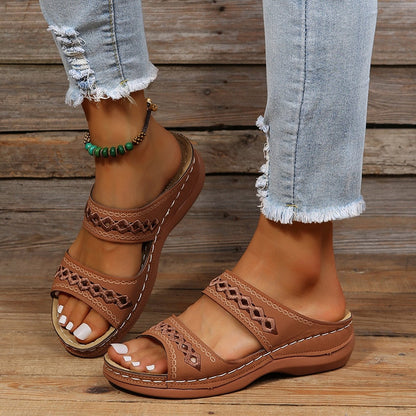 Allyssons - Sandalias ortopédicas cómodas para mujeres
