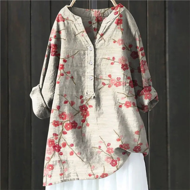 BLUSA LARGA FLORAL ISALINE