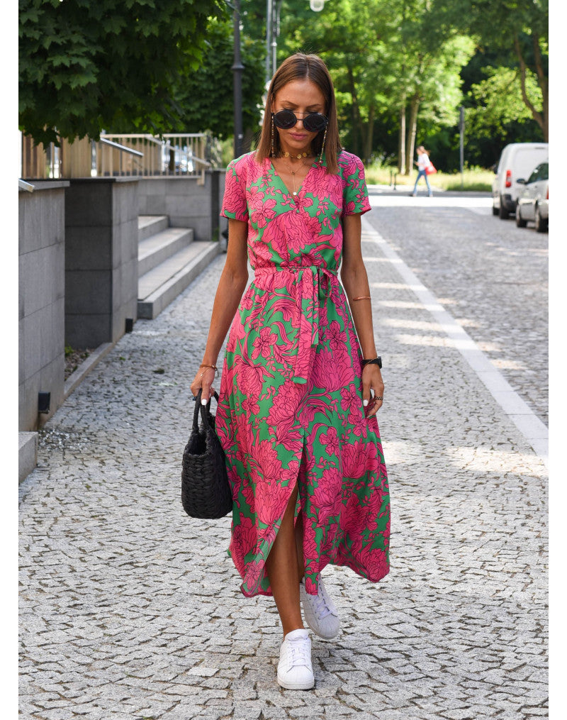 Yasmine | Vestido Elegante con Escote en V