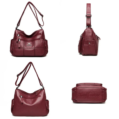 Bolso de Cuero Suave Davina