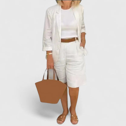 ANNA – CONJUNTO DE PANTALONES CORTOS RELAJADOS