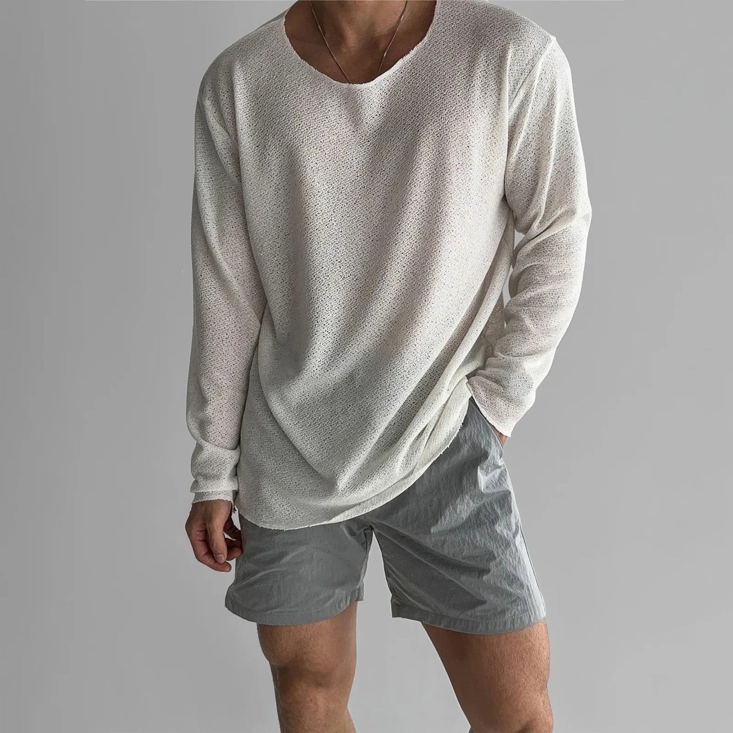 Camiseta CloudComfort de Punto Hohlstrick