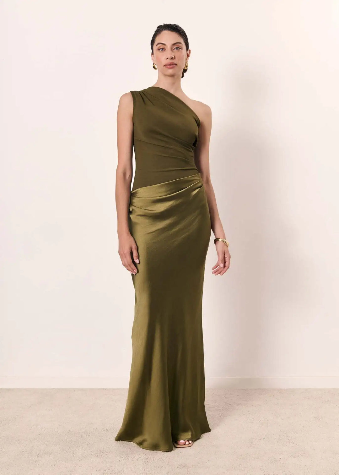 GABRIELLE – VESTIDO DE NOCHE ELEGANTE DE UN HOMBRO