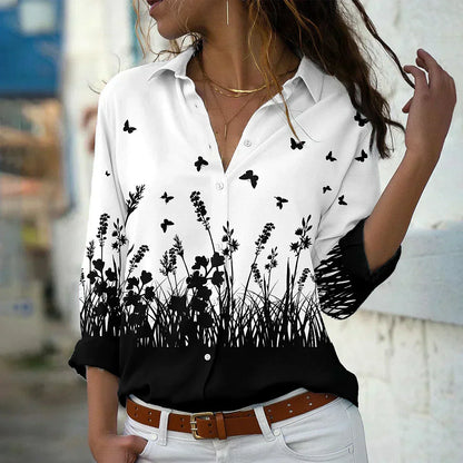 GEERTJE I BLUSA ESTAMPADA A LA MODA