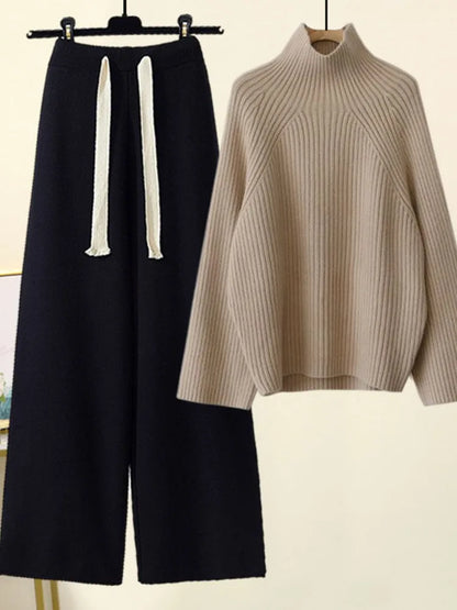 CHERYL - CONJUNTO DE PULÓVER DE INVIERNO OTOÑAL