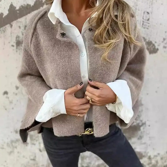Tess™ | Cárdigan de Lana Moderna Premium