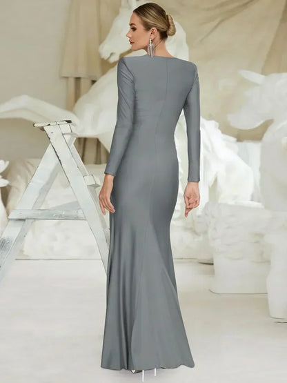 Novah - Vestido Maxi con Torcido Refinado