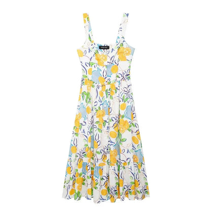 Vestido Midi de Limón de Marsella