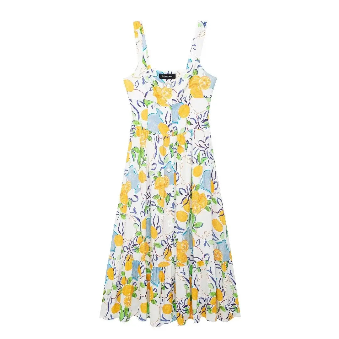 Vestido Midi Limón de Marsella