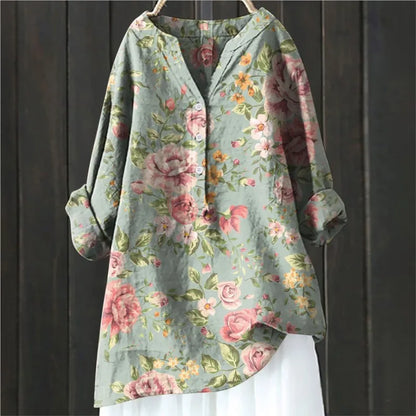 BLUSA LARGA FLORAL ISALINE